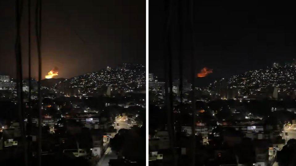  Eksplozije odjekuju glavnim gradom Venecuele 