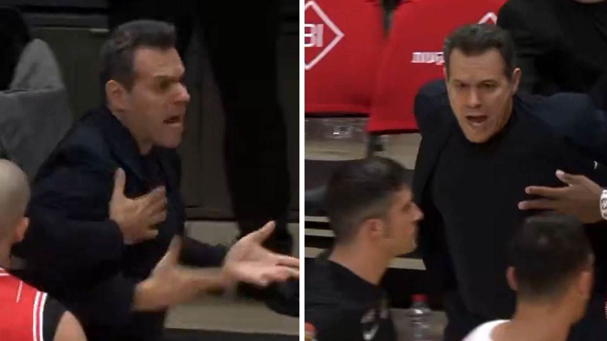  Dimitris itudis jurio sudije na utakmici u izraelu 