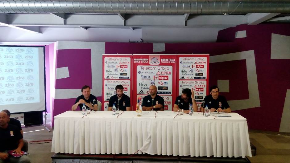  Košarka reprezentacija Srbije počela pripreme za Eurobasket 2015 