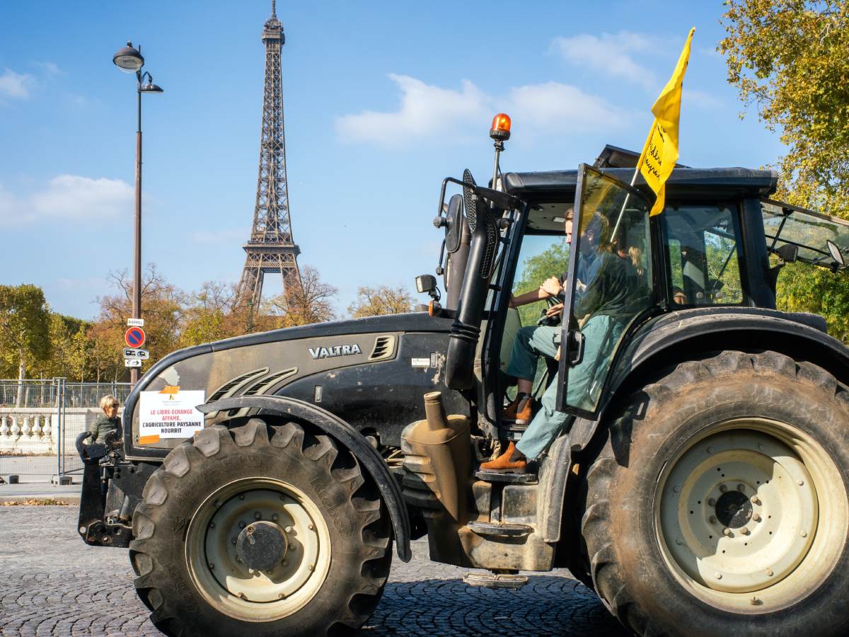  Protest poljoprivrednika u Parizu 
