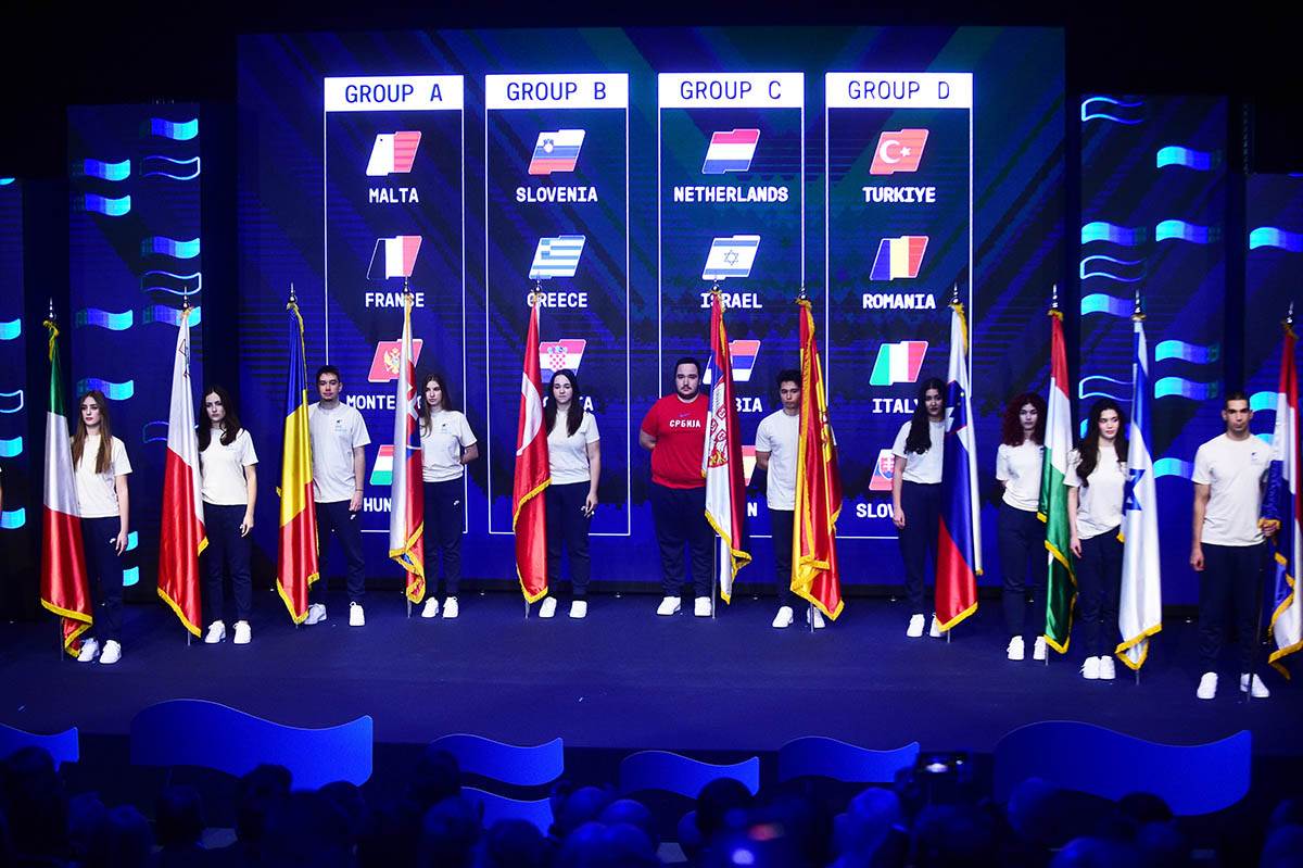  Evropsko prvenstvo u vaterpolu je svečano otvoreno u Beogradu 