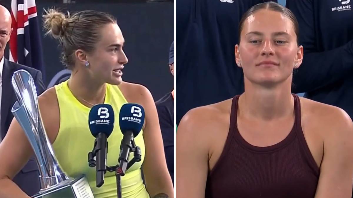  Arina Sabalenka Marta Kostjuk Brizbejn 