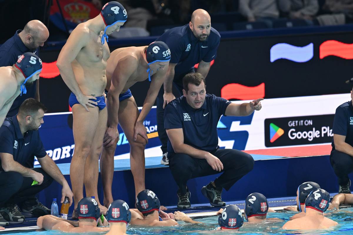  Vaterpolo Srbija Španija Evropsko prvenstvo 