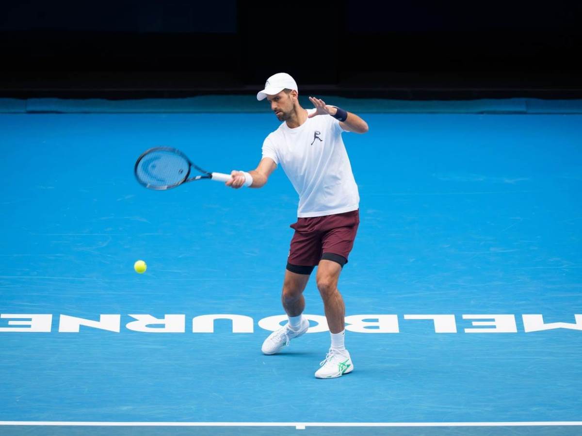  Novak Đoković je odradio prvi trening u Melburnu 