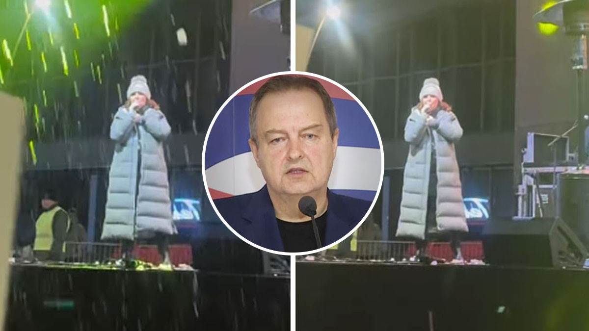  Dačić o gađanju grudvama Ane Bekute u Čačku 