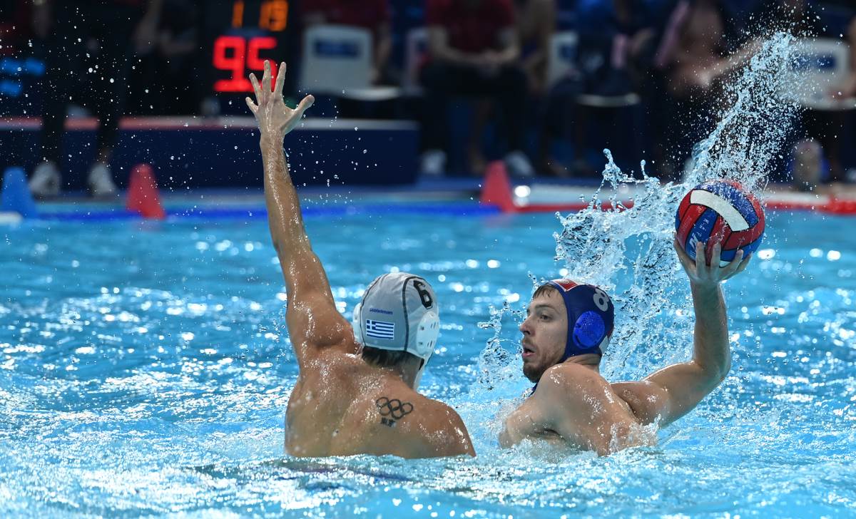  Vaterpolisti Grčke pobijedili Hrvatsku 