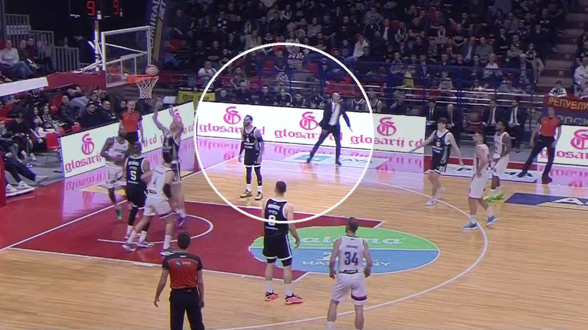  Đoan Penjaroja kritikovao Dvejna Vašingtona na utakmici Igokea Partizan  