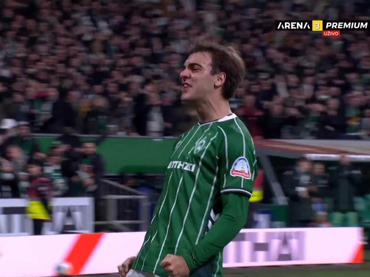 Jovan Milošević dao gol za Verder 