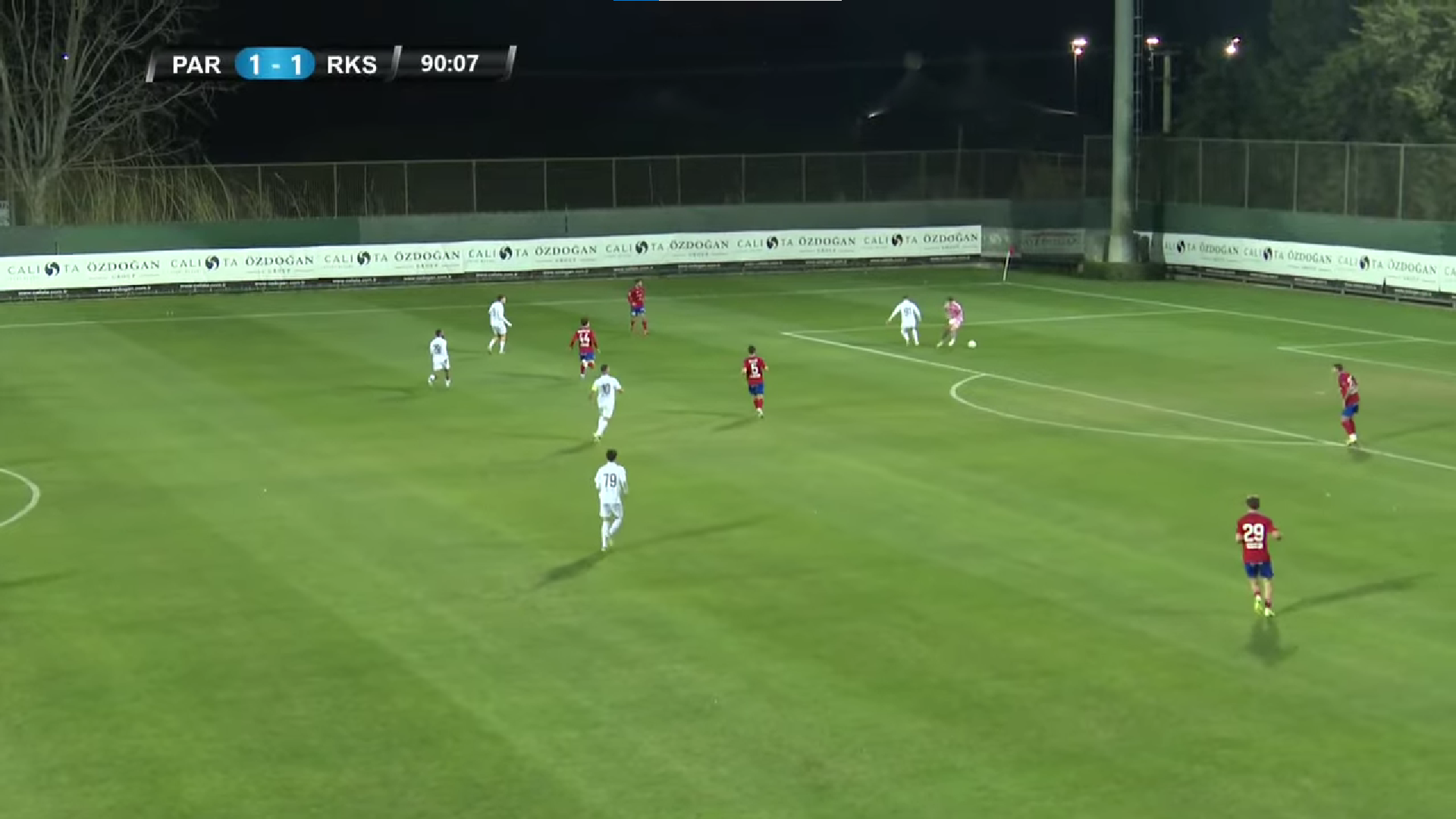  Remi Partizana i Rakova na pripremama 