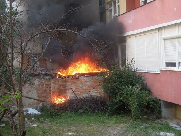  Požar u centru Banjaluke 