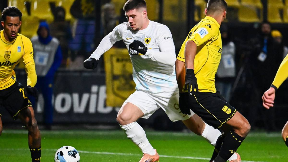  Luka Jović dao četiri gola Panatinaikosu 