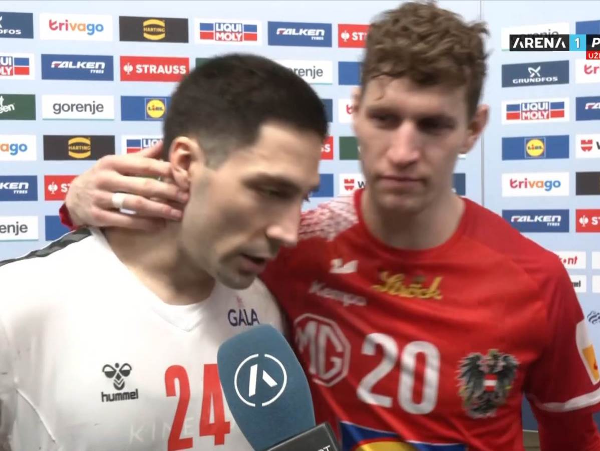  Sebastijan Frimel zagrlio lazara kukića i tješio ga poslije poraza 