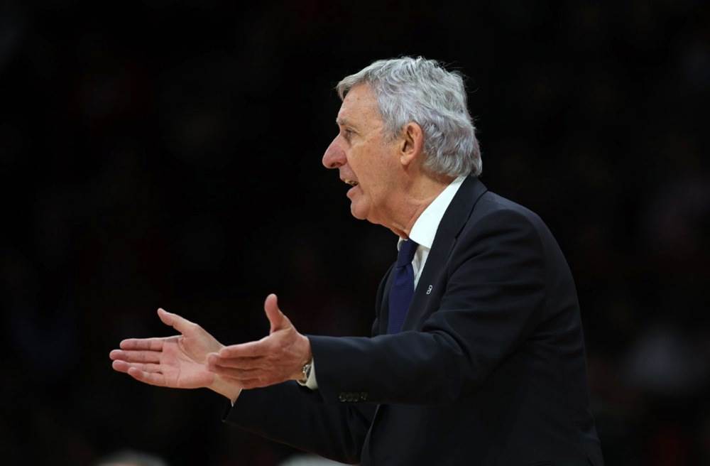  Svetislav Pešić najava Partizan - Bajern 