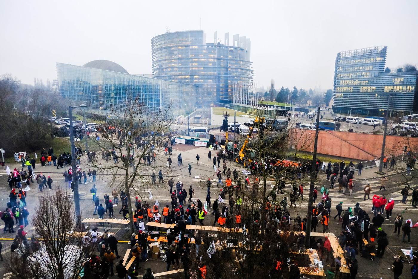  Protest poljoprivrednika u Strazburu 
