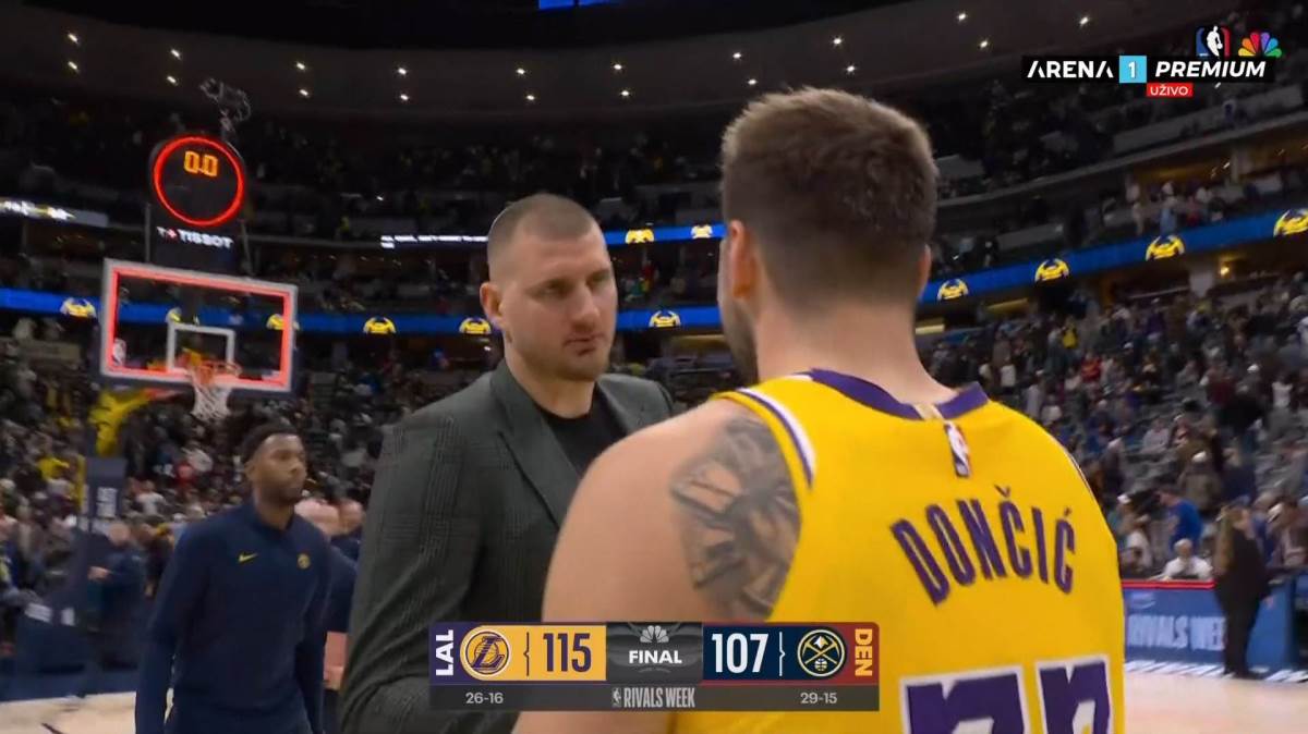  Luka Dončić dominirao u pobjedi LA Lejkersa protiv Denvera 