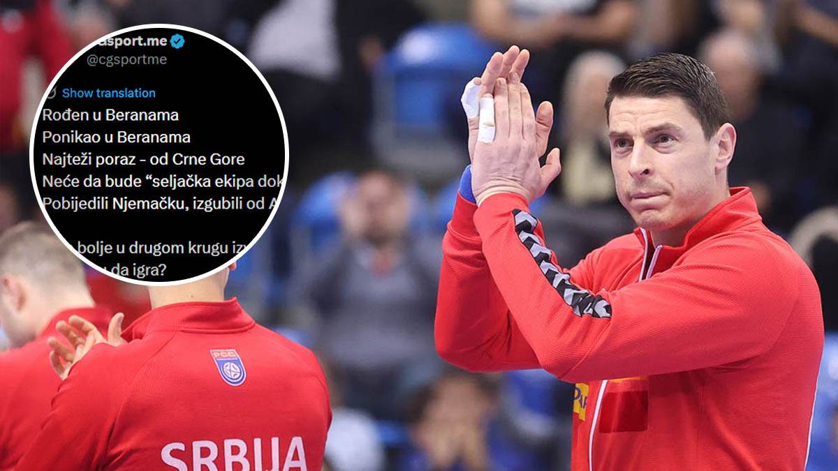  Crnogorci napali marsenica jer igra za srbiju 