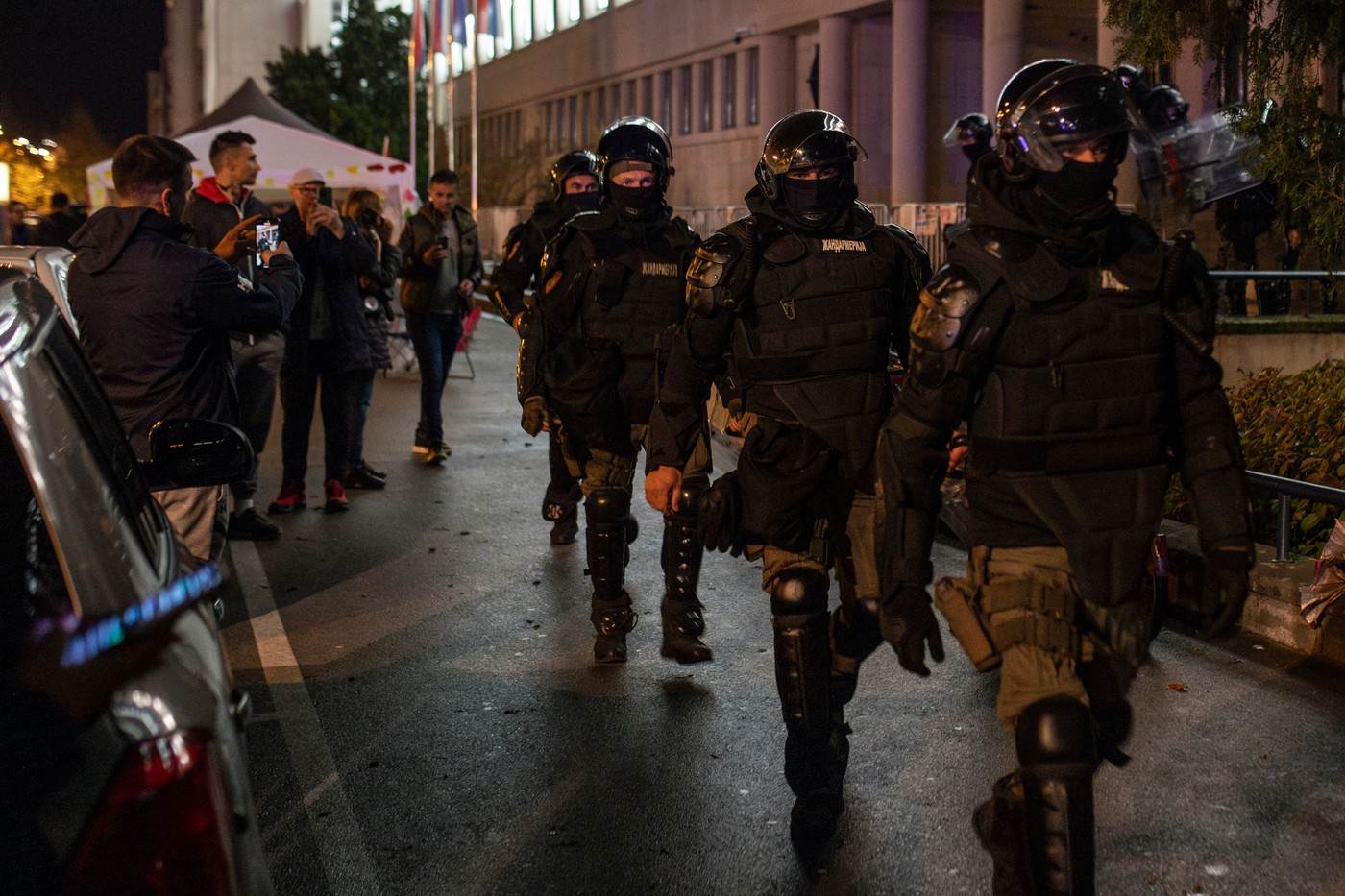  MUP o neredima ispred FIlozofskog fakulteta u Novom Sadu 