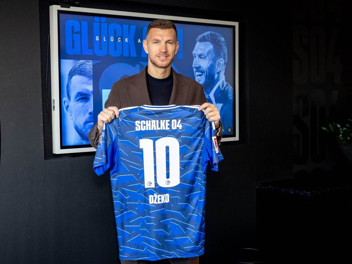  din Džeko potpisao za Šalke 04 do kraja sezone 