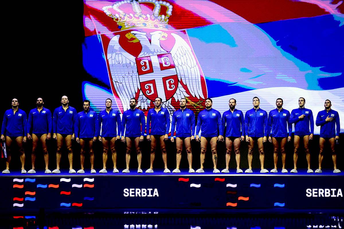  Vaterpolo polufinale Srbija protiv Italije 