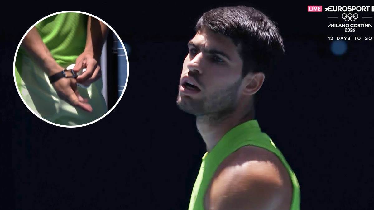  karlos alkaraz skinuo sat i nastao haos na australijan openu  