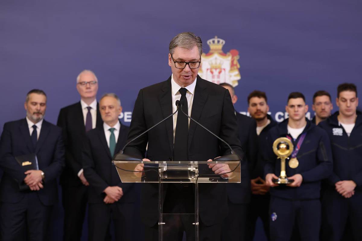  Dušan Mandić i Miloš Ćuk nisu bili na prijemu kod Aleksandra Vučića 