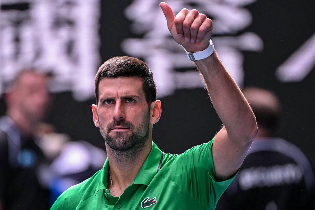  Novak Đoković igrao samo devet sati na Australijan openu 