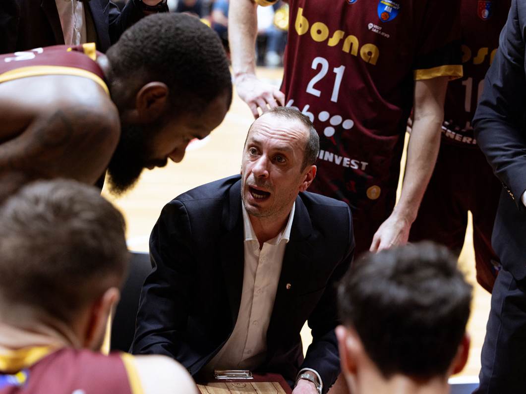  Muhamed Pašalić nakon pobjede KK Bosna u Beču 