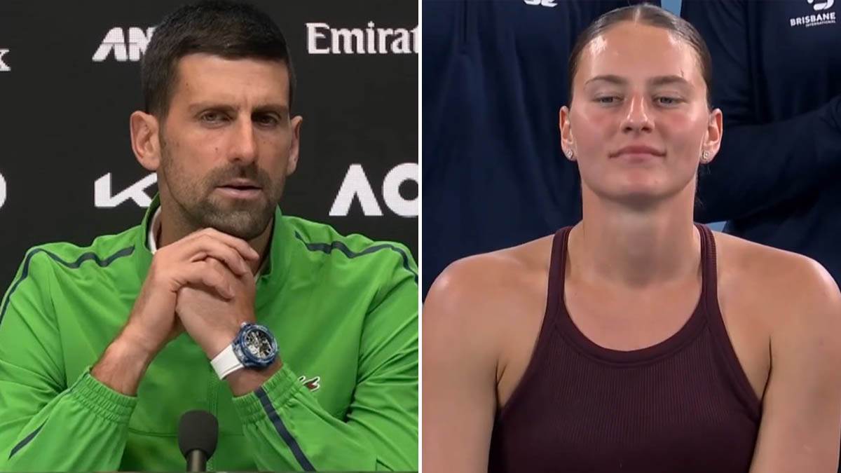  Marta Kostjuk čestitala Novaku Đokoviću plasman u finale Australijan opena 