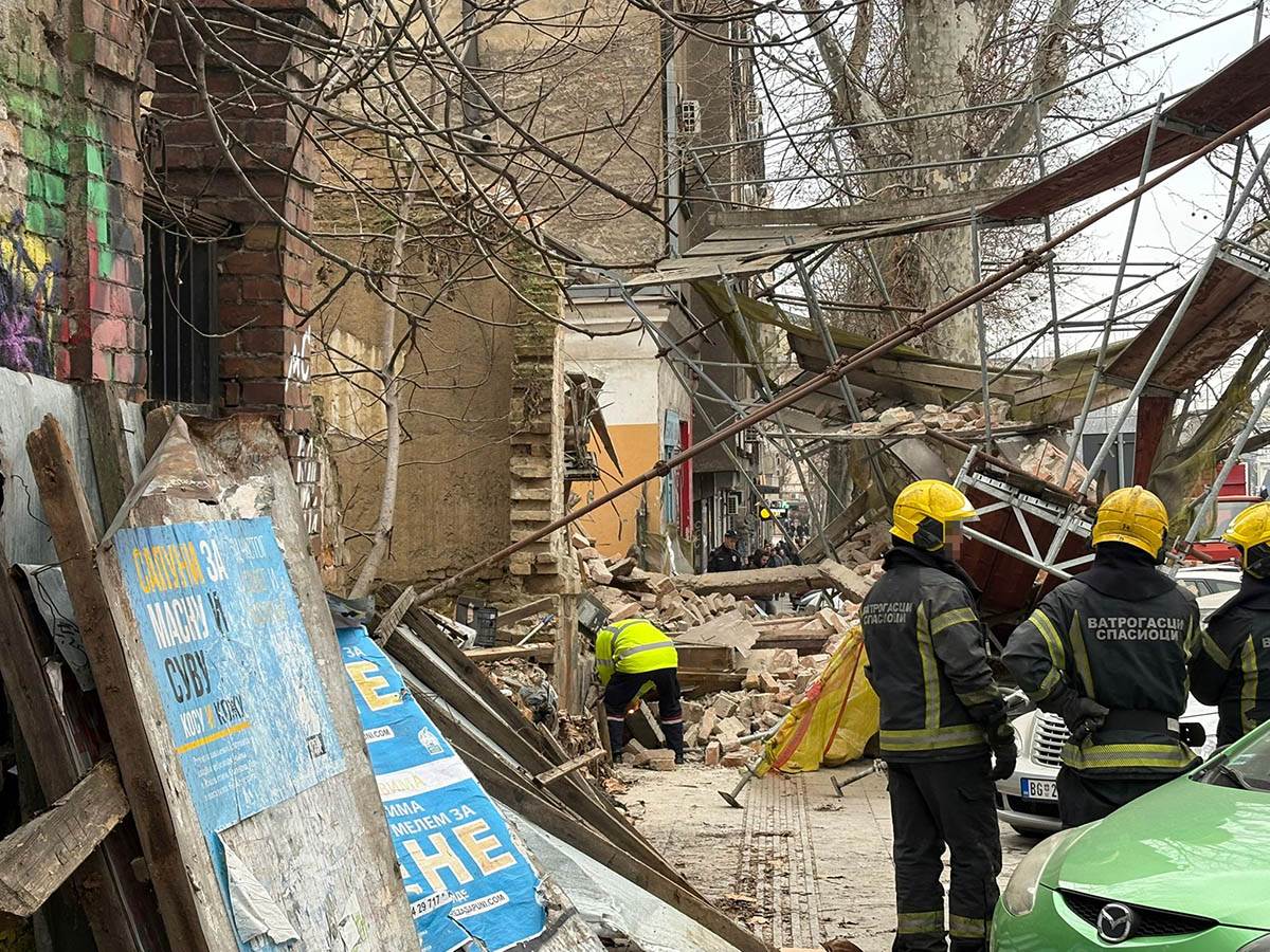  Svjedoci o rušenju zgrade u centru Beograda 