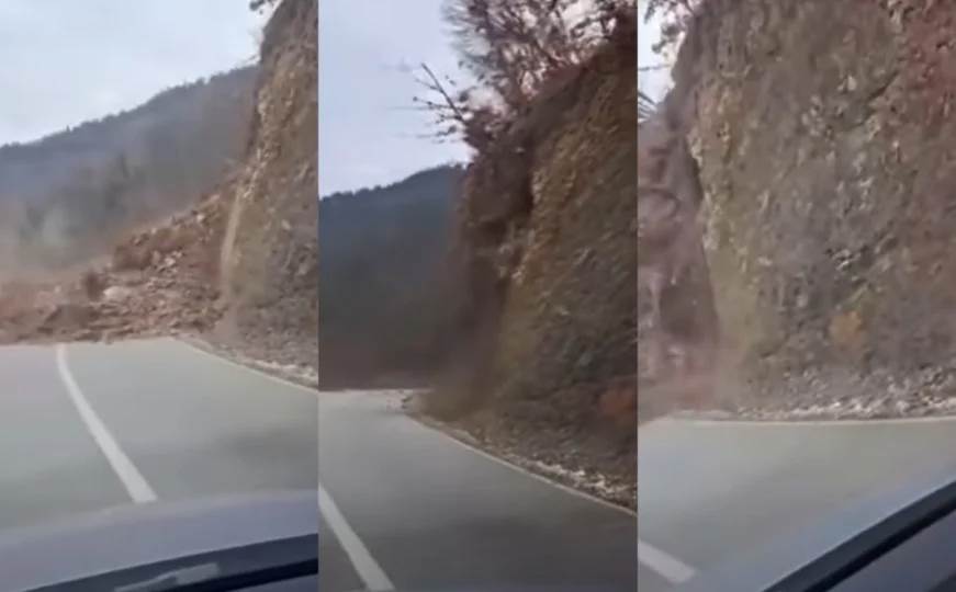  Veliki odron na putu Foča – Pljevlja 