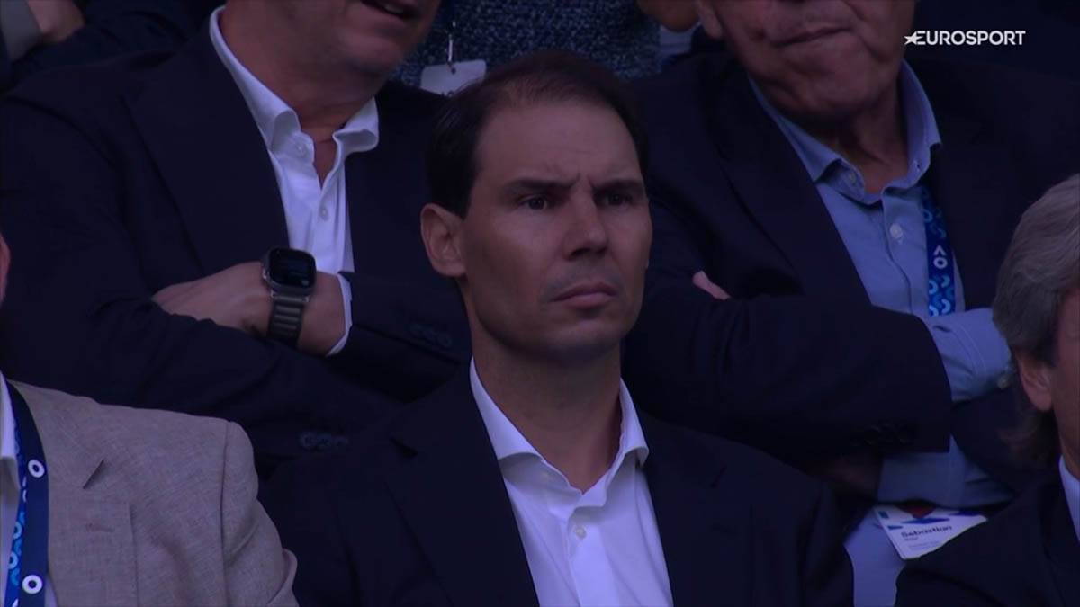  Nadal prati meč Alkaraza i Đokovića 