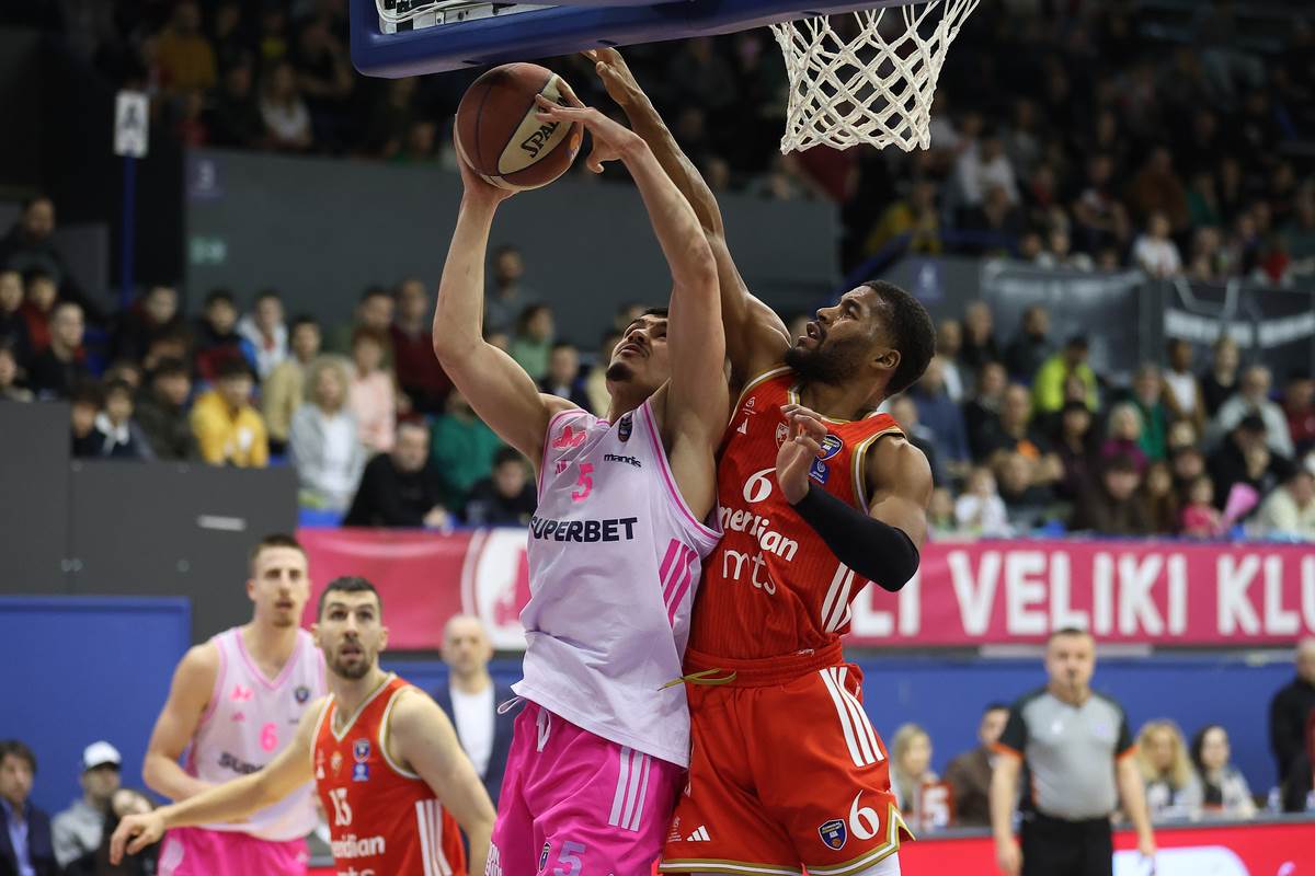  Mega savladala Crvenu zvezdu u ABA ligi 