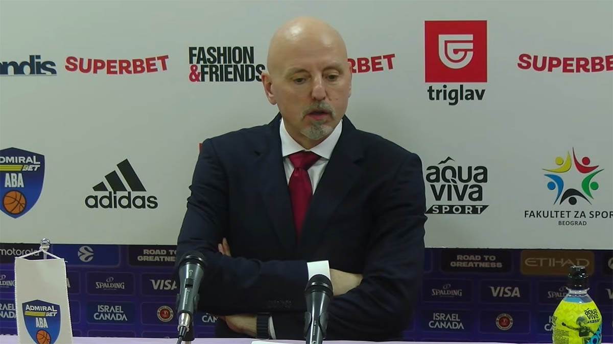  Saša Obradović o porazu od Mege 