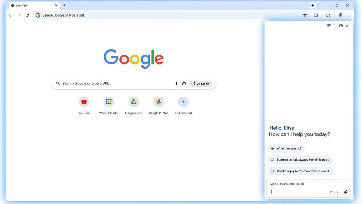  Google je počeo širenje Gemini AI asistenta u Chrome pregledaču van SAD 