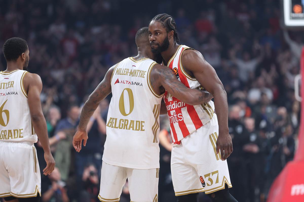  Crvena zvezda prva po naprednoj statistici u Evroligi 