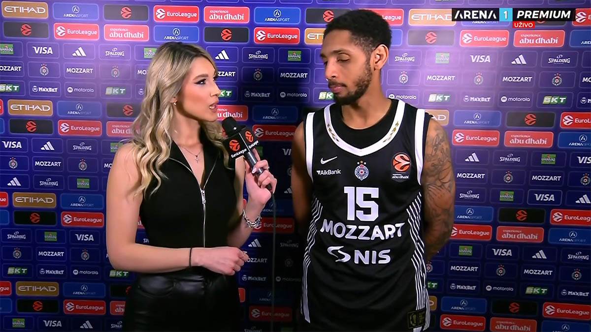 Kameron Pejn o utakmici Partizan Panatinaikos 
