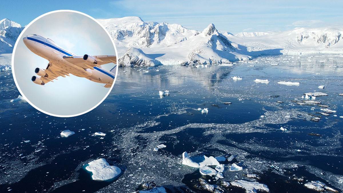  Zašto putnički avioni ne lete preko Antarktika 