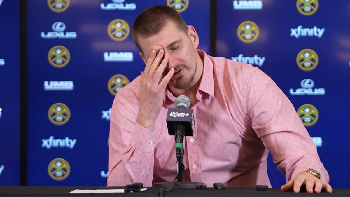  Nikola Jokić nezadovoljan nakon poraza Denvera 