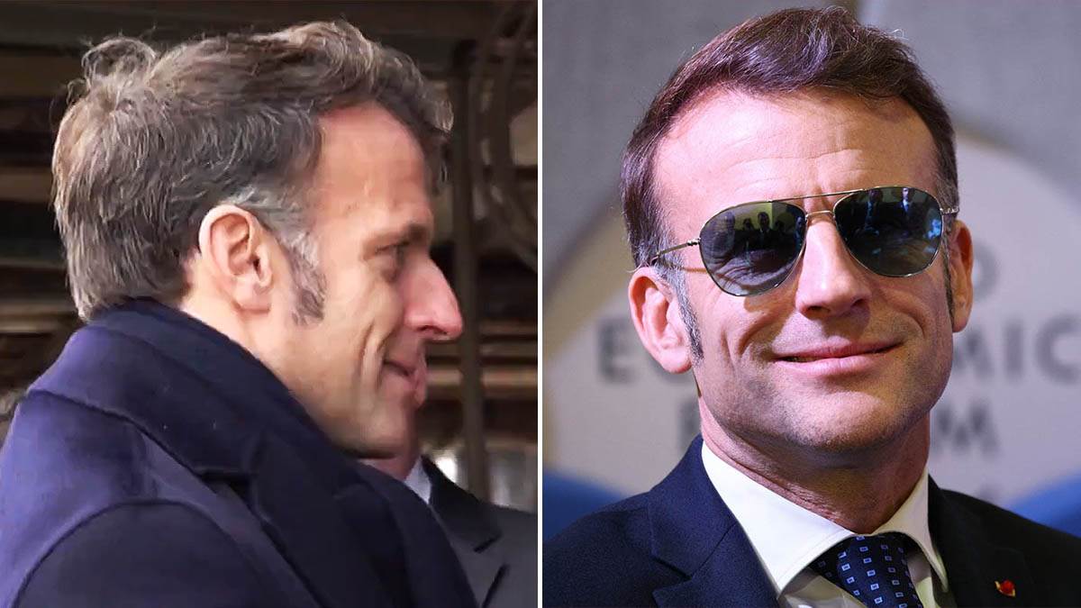  Makron se pojavio bez Top Gun naočara 