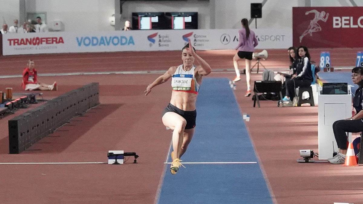  Ivana Španović najbolja na mitingu u Beogradu 