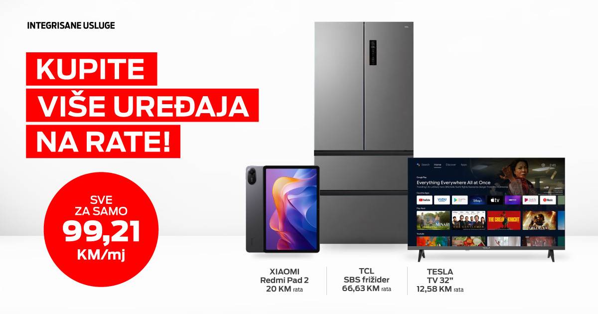  Uređaji na rate u m:telu 