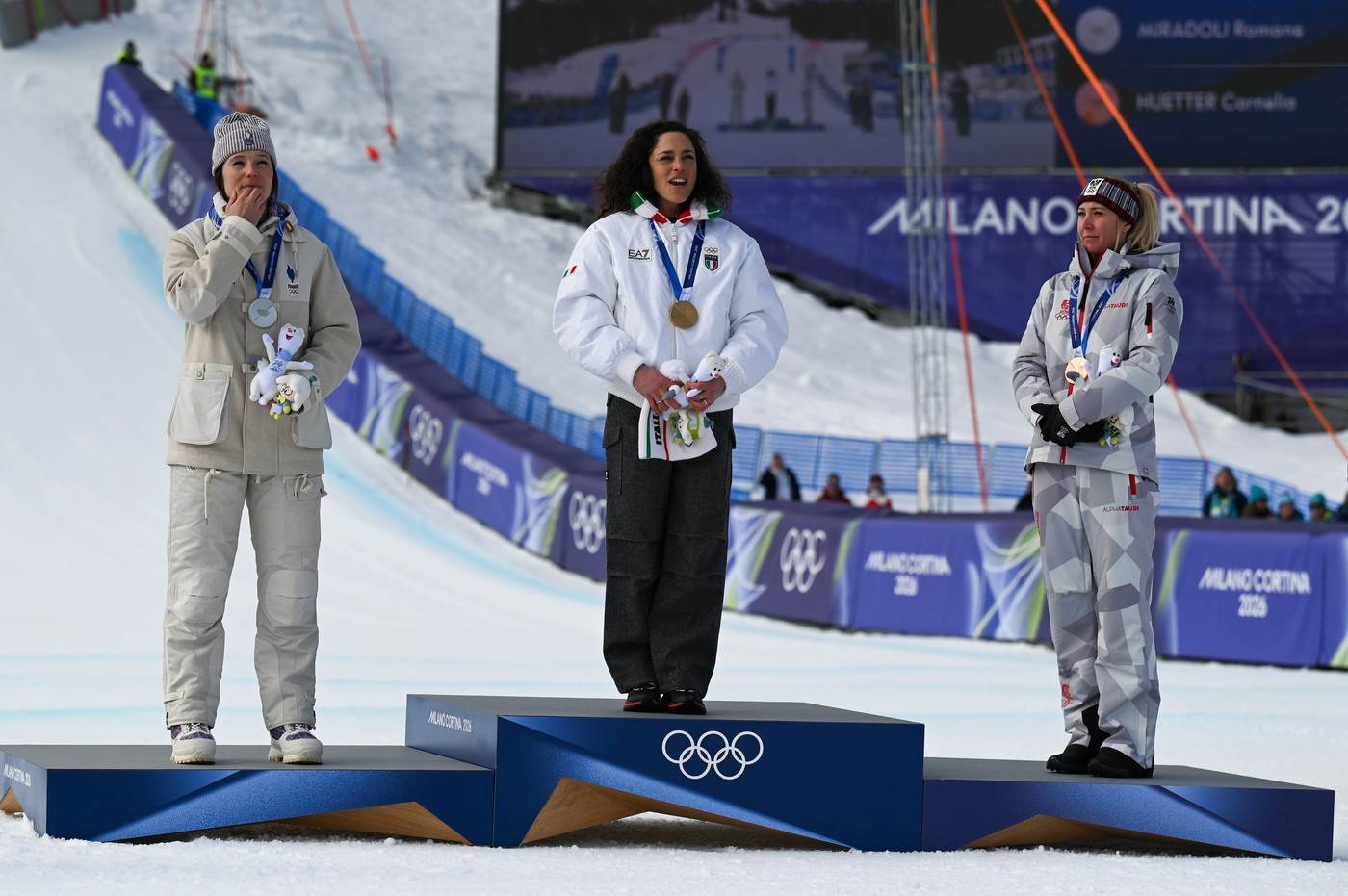  Federika Brinjone osvojila zlatnu medalju u superveleslalomu na Zimskim olimpijskim igrama 