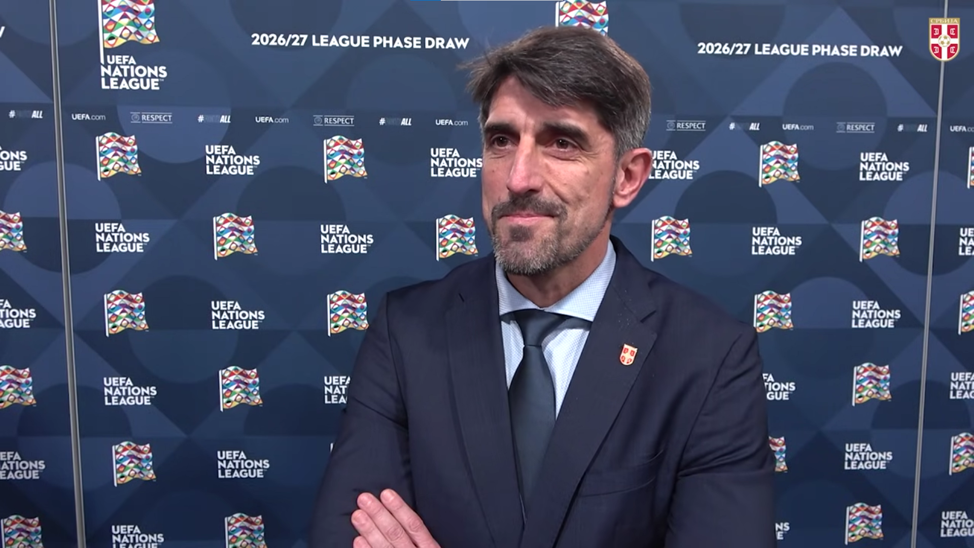  Veljko Paunović komentarisao žrijeb za Ligu nacija 