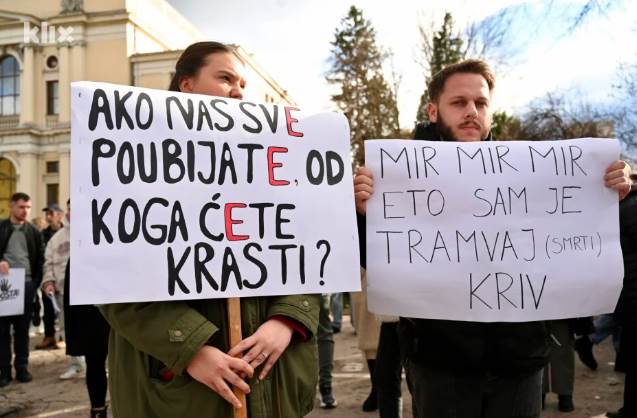  Protest u Sarajevu 