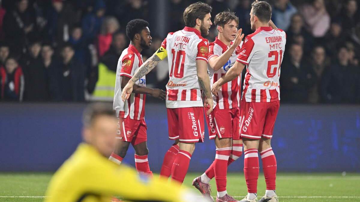  Crvena zvezda pobijedila Železničar u Pančevu 