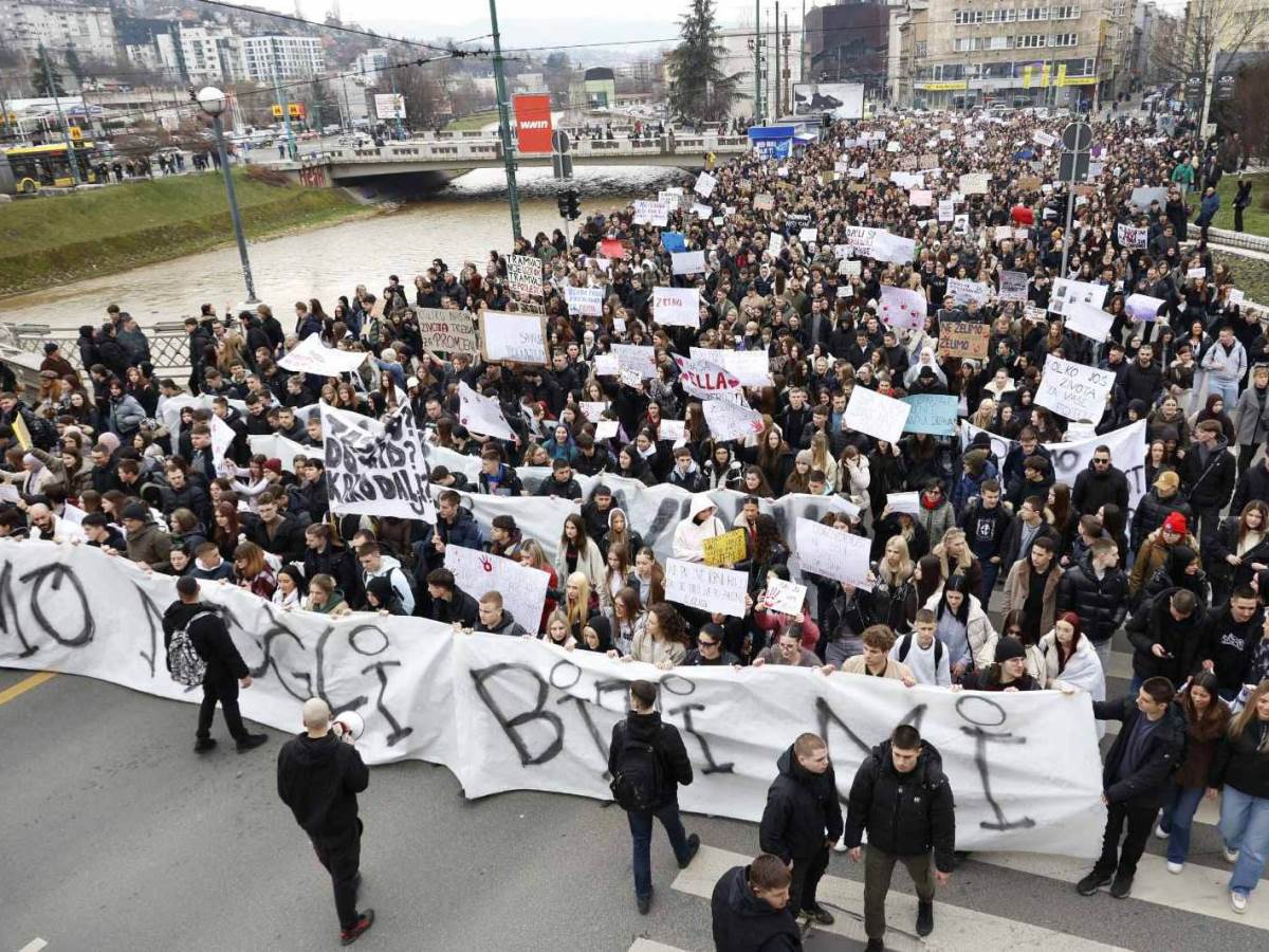  Protest u Sarajevu 