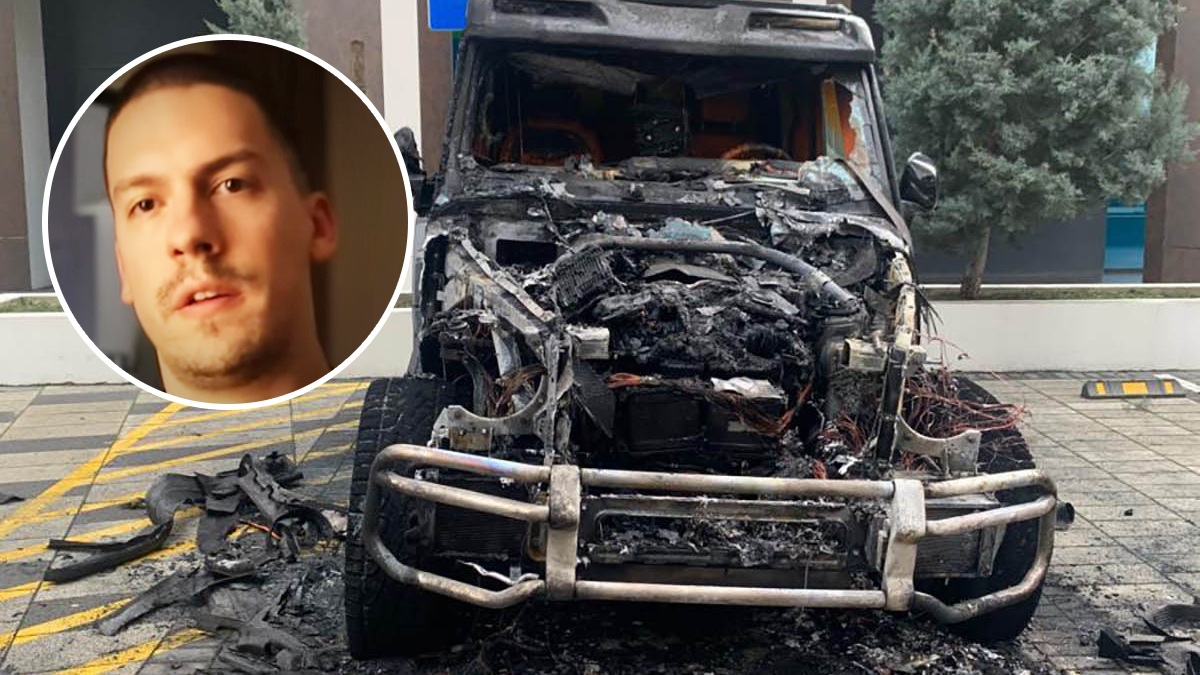  Uhapšen osumnjičeni za paljenje auta Bake Praseta 