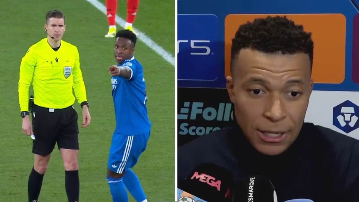  Kilijan Mbape o incidentu na utakmici Benfika Real Madrid  