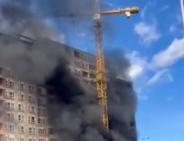  Požar na gradilištu u Mostaru 