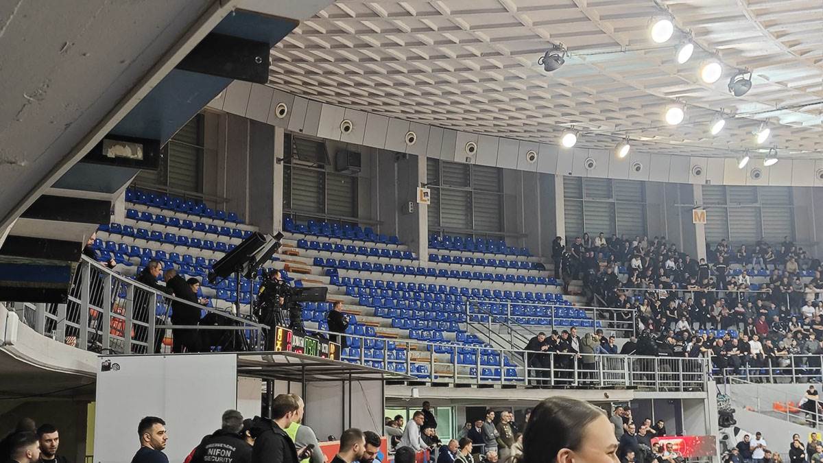  Nastavljen meč Partizana i Mege 